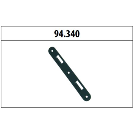MOTTURA 94.340 FERROGLIERA FISSA PER SERRATURE MOTTURA SERIE 35