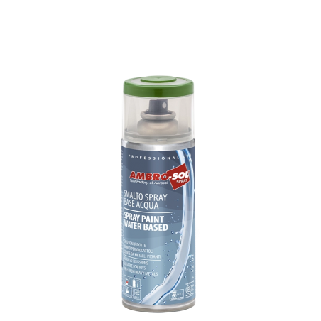 SMALTO SPRAY ALL' ACQUA COLORAZIONI RAL AMBRO-SOL 400 ML