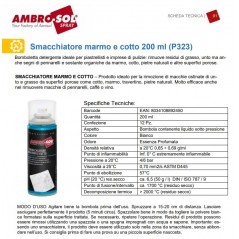 SMACCHIATORE MARMO E COTTO AMBRO-SOL 200 ML