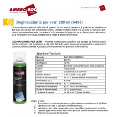 DEGHIACCIANTE PER VETRI SPRAY AMBRO-SOL 250 ML