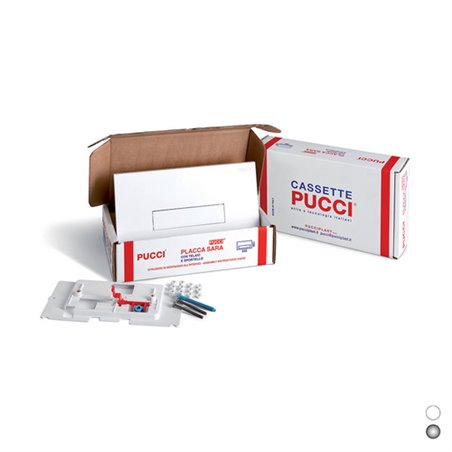 KIT PLACCA SARA SP. 12 MM PER CASSETTE DAL 1992 AL 2010 PUCCI